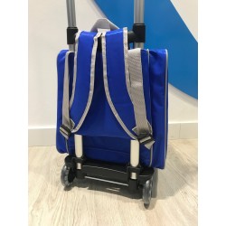 Trolley Mochila Patines  DX Azul Royal