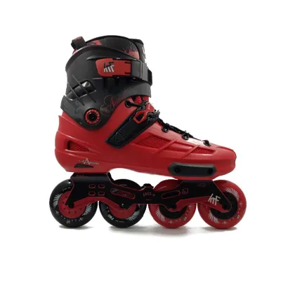 PATINES FREESKATE NEW ANGEL NEGRO/ROJO