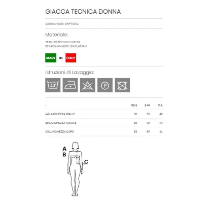 Chaqueta Técnica Roll Line Mujer