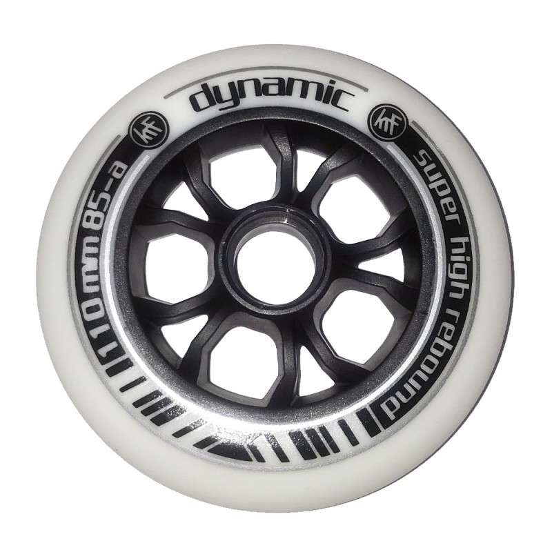 RUEDA KRF DYNAMIC 110MM - 85A WHITE (6 UDS)