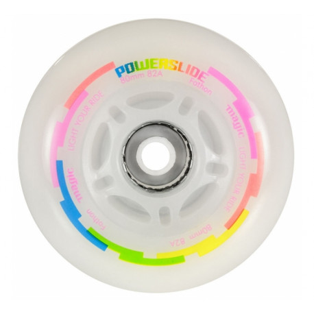 POWERSLIDE FOTHON MAGIC WHEELS WHITE | 4 PACK