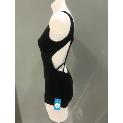 Maillot-Culotte Patinaje Negro