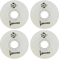 RUEDA LED LUMINOUS 80MM - 85A BLANCA LUMINOUS