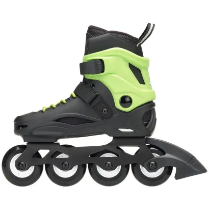 PATINES ROLLERBLADE CYCLONE Color Negro/verde Acido