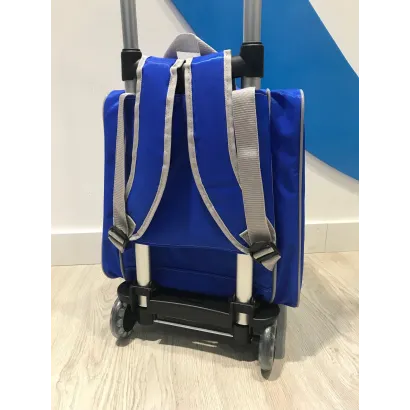 Trolley Mochila Patines  DX Azul Royal