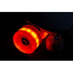 Ruedas Chaya LED Neon - Rojas