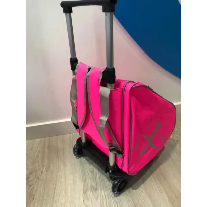 Trolley Mochila Patines  DX Rosa