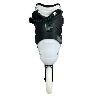 PATÍN FREESKATE ANGEL 3X110 BLANCO/VERDE