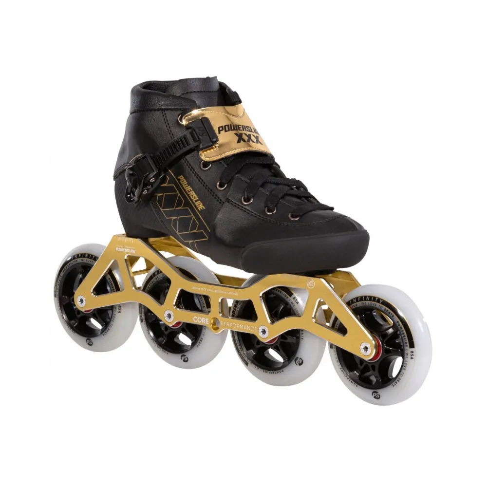 POWERSLIDE RACING SKATES 3X Gold adj.