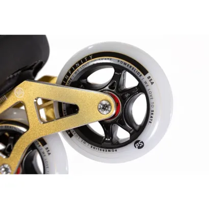 POWERSLIDE RACING SKATES 3X Gold adj.