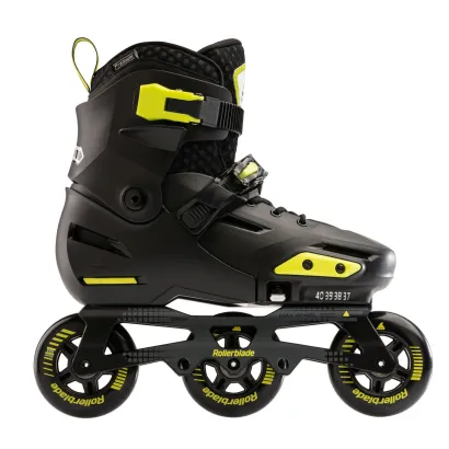 PATINES Rollerblade APEX 3WD Color Black/lime