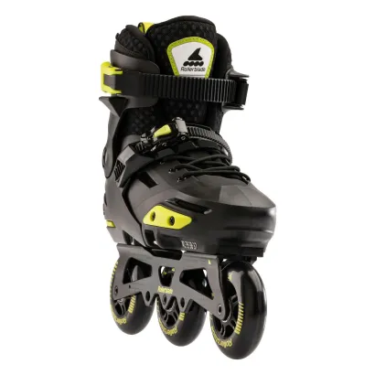 PATINES Rollerblade APEX 3WD Color Black/lime