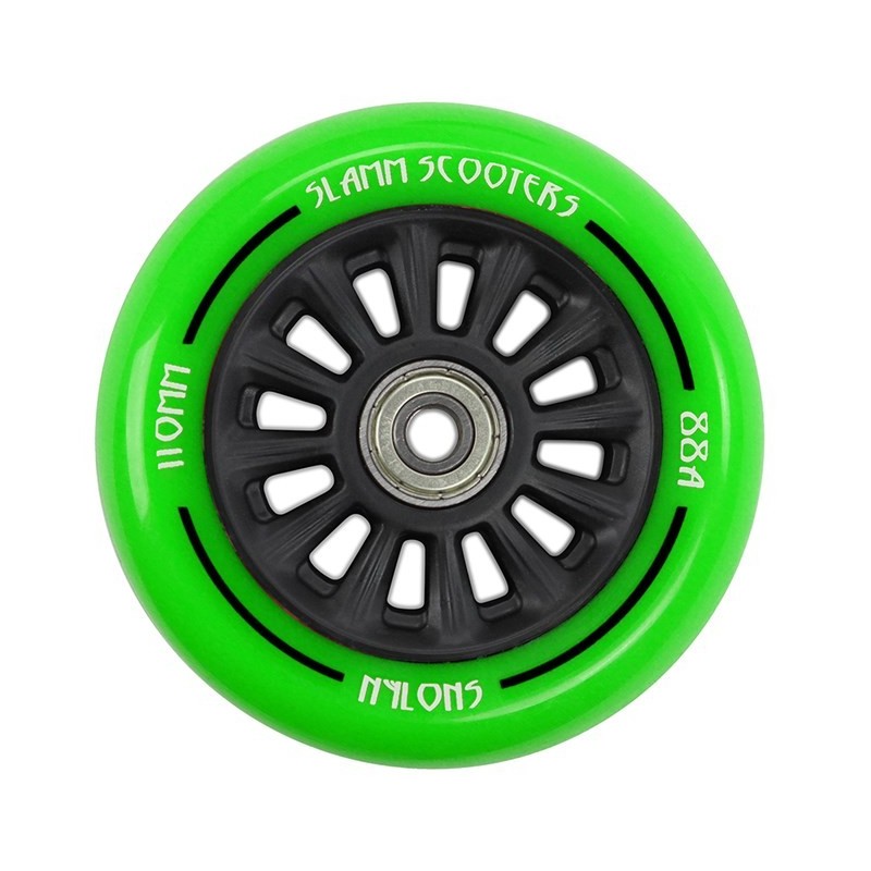 Slamm 110mm Nylon Core Wheel Verde