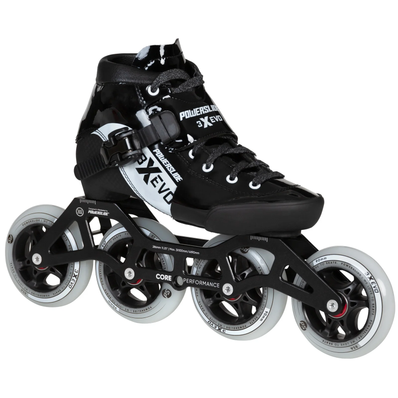 POWERSLIDE SPEEDSKATES KIDS 3X adj. Evo Black / White