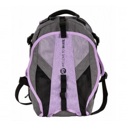 Mochila Powerslide Backpack Grey/Purple