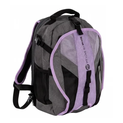 Mochila Powerslide Backpack Grey/Purple