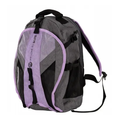 Mochila Powerslide Backpack Grey/Purple