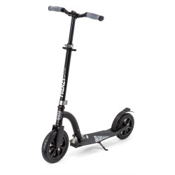 FRENZY 230MM PNEUMATIC BLACK SCOOTER