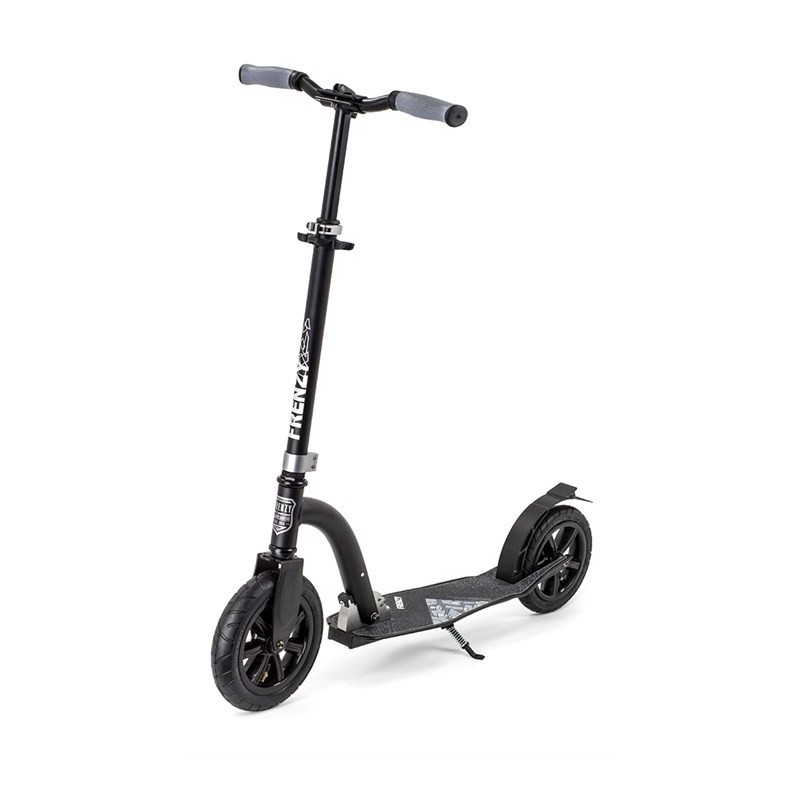 FRENZY 230MM PNEUMATIC BLACK SCOOTER