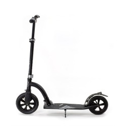 FRENZY 230MM PNEUMATIC BLACK SCOOTER