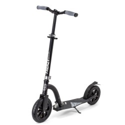 FRENZY 230MM PNEUMATIC BLACK SCOOTER