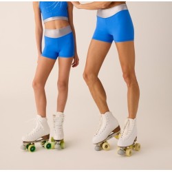 SHORT en MICROFIBRA ELASTICIZZATA - ZAFFIRO