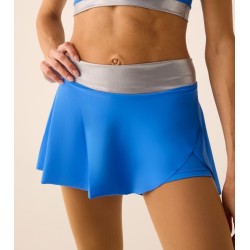 FALDA - SHORT en MICROFIBRA ELASTICIZZATA