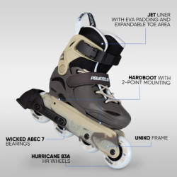 POWERSLIDE JET BROWN ADJ