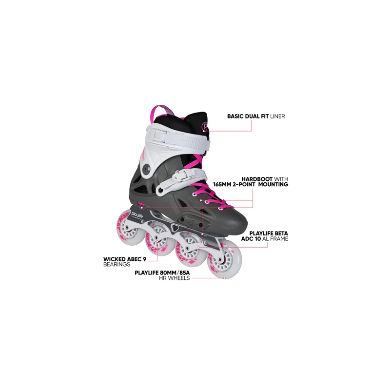 Patines Playlife-Powerslide Imperial Violet 80