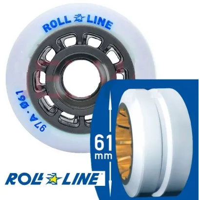 Ruedas Roll Line ICE 61MM