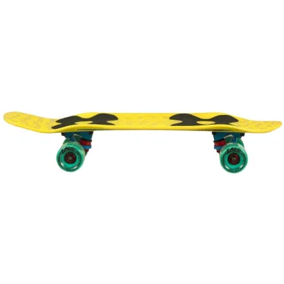 CHOKE SUPERCRUISER SKATEBOARD Spicy Sabrina 60x18cm, yellow/blue