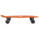 CHOKE SKATEBOARDS Juicy Susi 22,5"x6, clear orange