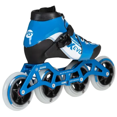 POWERSLIDE SPEEDSKATES KIDS 3X Blue / White adj. Evo