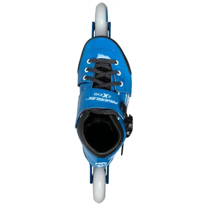 POWERSLIDE SPEEDSKATES KIDS 3X Blue / White adj. Evo