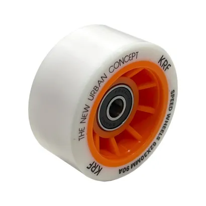 RUEDA PATIN QUAD CHRONOS 62X30MM 90A NARANJA (8UDS)