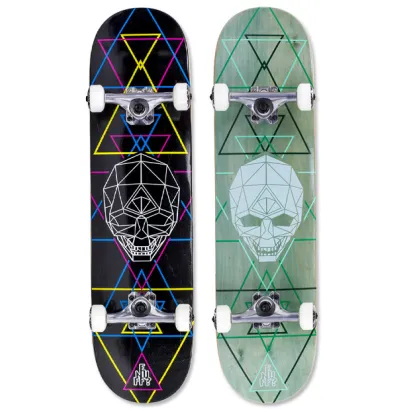 Enuff Geo Skull Skateboard Completo