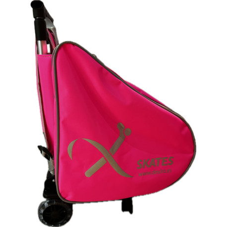 Trolley Mochila Patines  DX Rosa