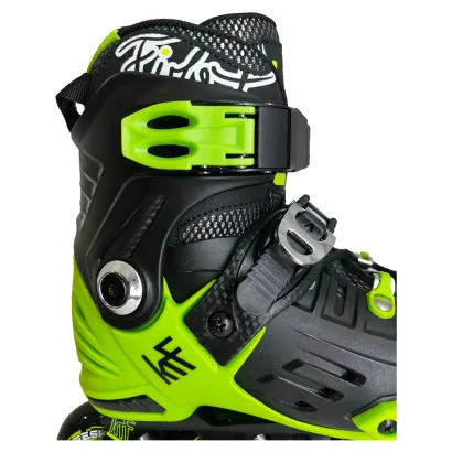 PATÍN FREESKATE KRF FRS FIRST GREEN FLUOR