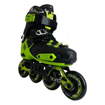 PATÍN FREESKATE KRF FRS FIRST GREEN FLUOR