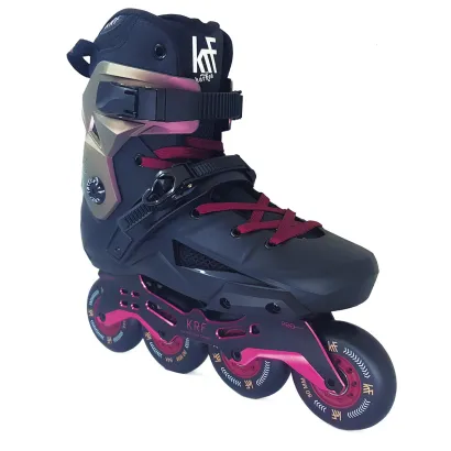 KRF PATIN B FRS HARKON 4x80 BLACK/BURGUNDY